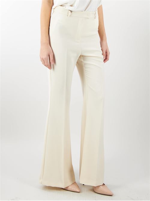 Flared trousers in envers satin Penny Black PENNY BLACK | Pants | POLLINE1